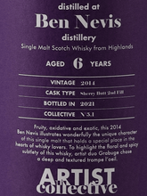 Load image into Gallery viewer, Artist Collective Ben Nevis 6 Year Old 2014 - Bottle Of Japan