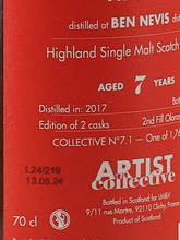 Load image into Gallery viewer, Artist Collective Ben Nevis 7 Year Old 2017 - Bottle Of Japan
