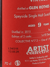 Load image into Gallery viewer, Artist Collective Glenlossie 9 Year Old 2015 - Bottle Of Japan