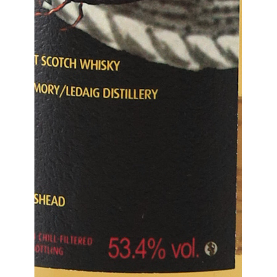 Artwork Ledaig 14 Year Old 2007 53.4% 700ml – 53.4% ABV label detail