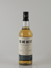 Load image into Gallery viewer, As We Get It Highland Single Malt - Bottle Of Japan
