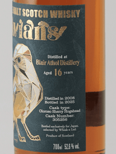 Load image into Gallery viewer, Avians Blair Athol 16 Year Old 2008 - Bottle Of Japan