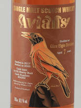 Load image into Gallery viewer, Avians Glen Elgin 7 Year Old 2017 - Bottle Of Japan