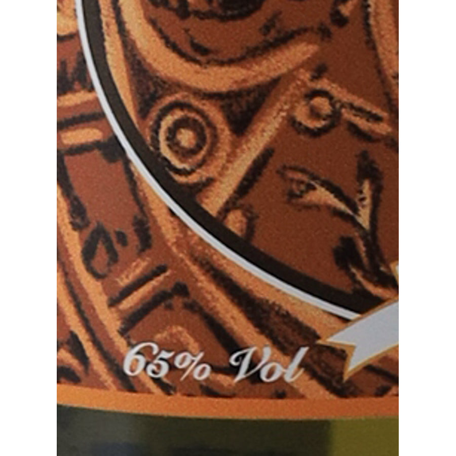 Aymonier Absinthe Azteque - abv label detail