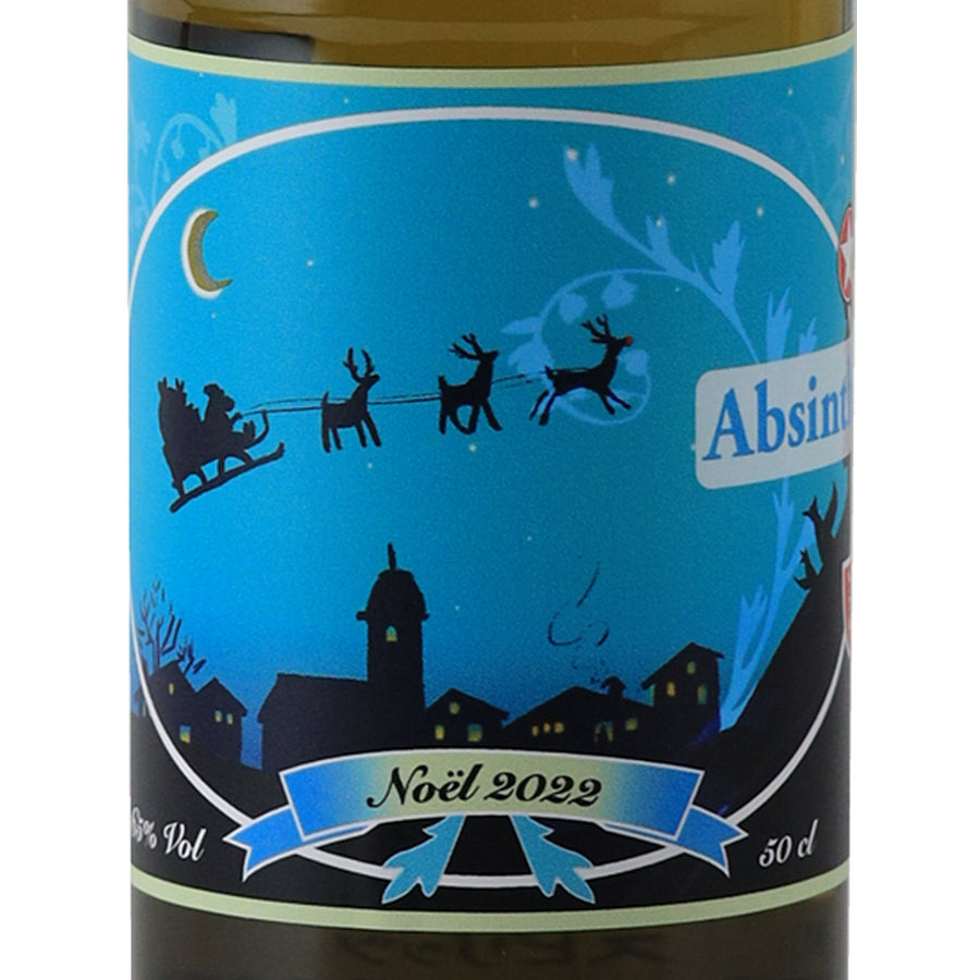 Aymonier Absinthe Noel 2022 - front label
