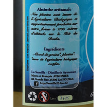 Load image into Gallery viewer, Aymonier Absinthe Noel 2022 - ingredients and lot