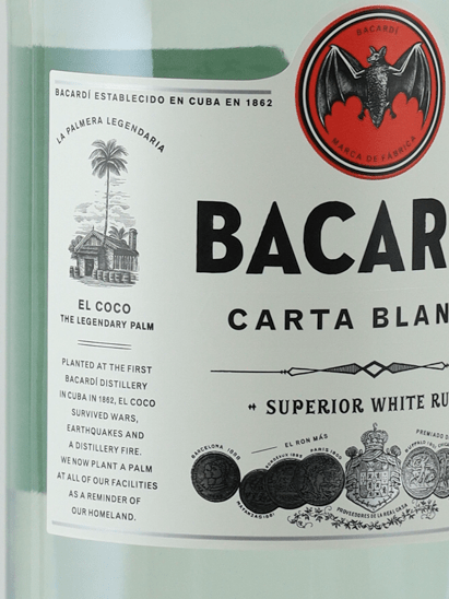 Bacardi Superior White 1.5L - Bottle Of Japan