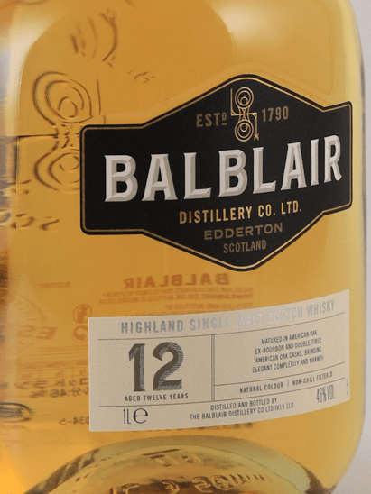 Balblair 12 Year Old - Bottle Of Japan