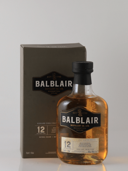 Balblair 12 Year Old 700ml - Bottle Of Japan