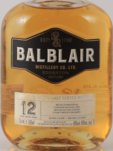 Load image into Gallery viewer, Balblair 12 Year Old 700ml - Bottle Of Japan