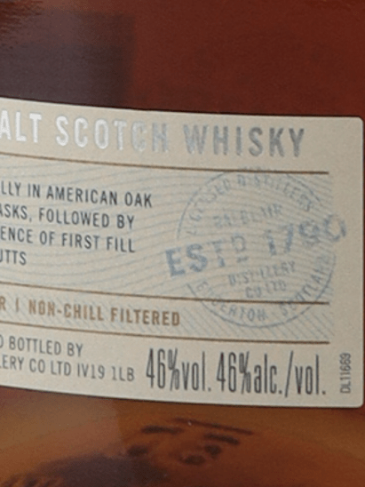 Balblair 15 Year Old - Bottle Of Japan