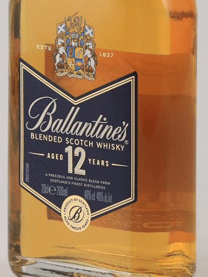 Ballantine's 12 Year Old 200ml - Bottle Of Japan