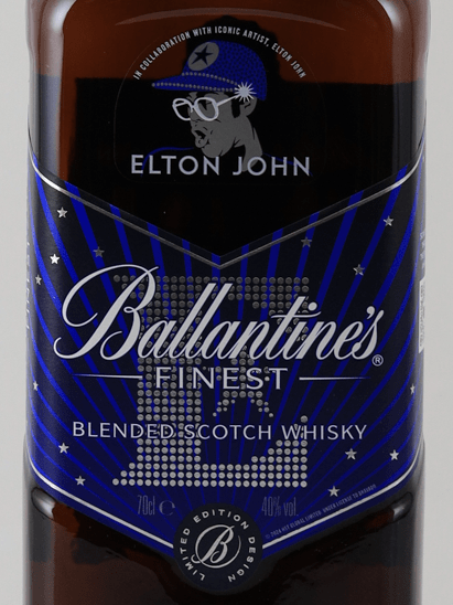 Ballantine's Finest Elton John Edition - Bottle Of Japan