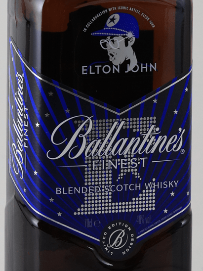 Ballantine's Finest Elton John Edition - Bottle Of Japan