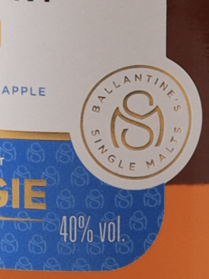 Ballantine's Single Malt Glenburgie 12 Year Old - Bottle Of Japan
