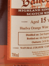 Load image into Gallery viewer, Ballechin 15 Year Old 2009 Orange Wine Cask Finish - Bottle Of Japan