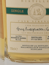 Load image into Gallery viewer, Ballindalloch Single Cask 2015 Bourbon Barrel - Bottle Of Japan