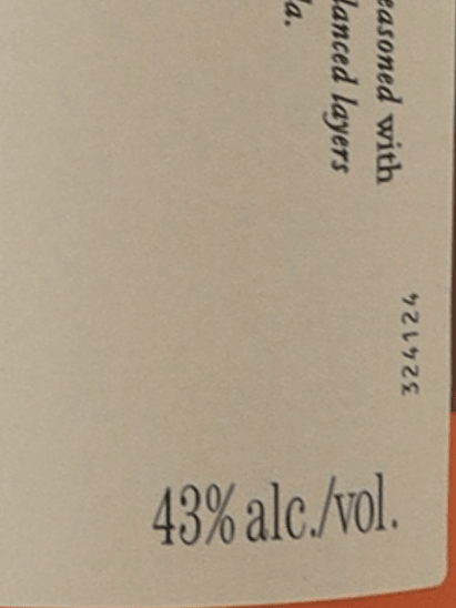 Balvenie 12 Year Old Golden Cask - Bottle Of Japan