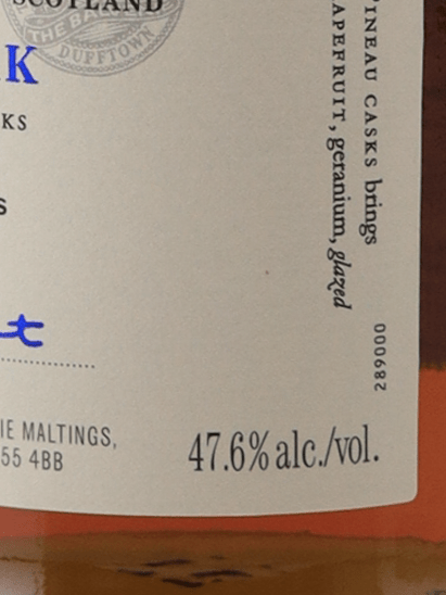 Balvenie 16 Year Old French Oak Cask - Bottle Of Japan