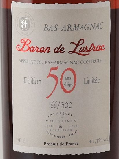 Baron de Lustrac 50 Year Old Limited Edition - Bottle Of Japan