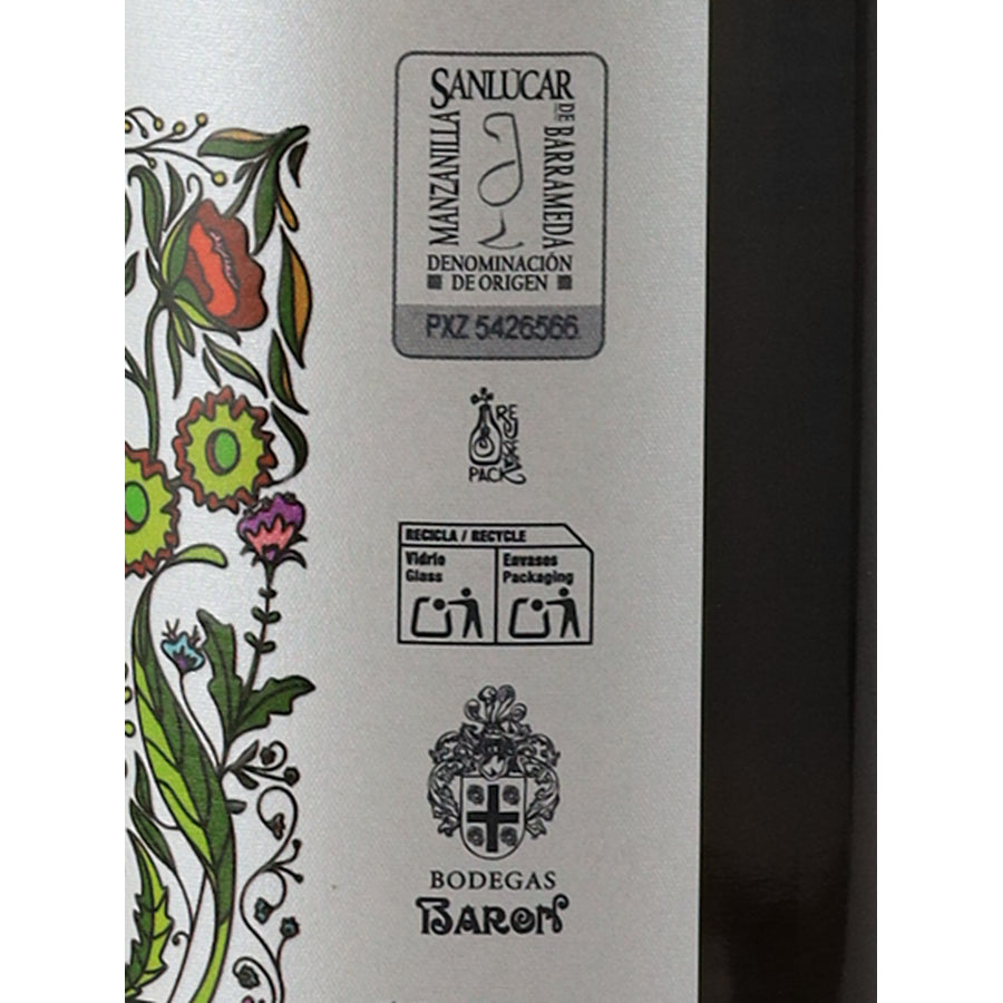 Baron Micaela Manzanilla Sherry 15% 750ml - origin and producer detail