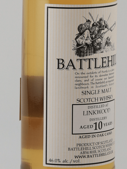 Battlehill Linkwood 10 Year Old - Bottle Of Japan