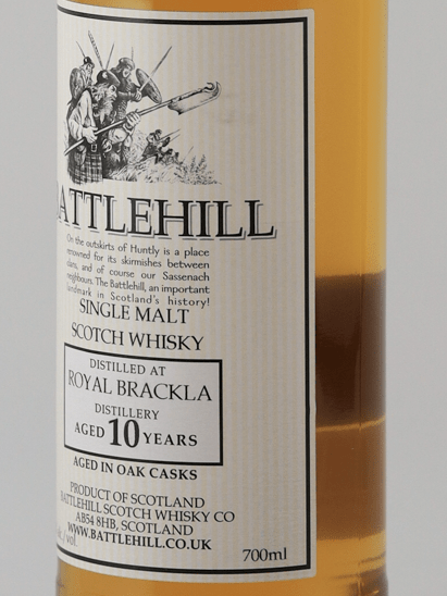 Battlehill Royal Brackla 10 Year Old - Bottle Of Japan