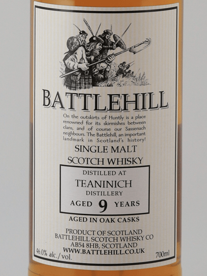 Battlehill Teaninich 9 Year Old - Bottle Of Japan