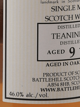 Load image into Gallery viewer, Battlehill Teaninich 9 Year Old - Bottle Of Japan