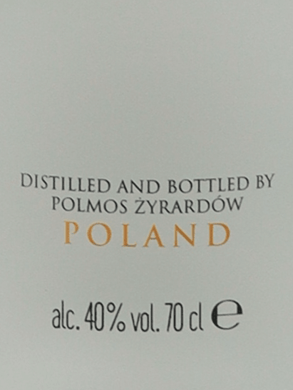 Belvedere Organic - Bottle Of Japan