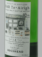Load image into Gallery viewer, Benriach 18 Year Old 2007 for BAR Te?Airigh 18th Anniversary - Bottle Of Japan