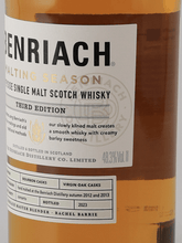 Load image into Gallery viewer, Benriach Malting Season Third Edition - Bottle Of Japan