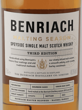Load image into Gallery viewer, Benriach Malting Season Third Edition - Bottle Of Japan
