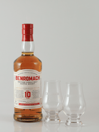 Benromach 10 Year Old with 2 Glasses - Bottle Of Japan