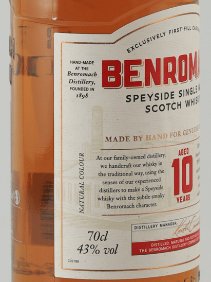 Benromach 10 Year Old with 2 Glasses - Bottle Of Japan