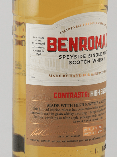 Benromach High Enzyme 2012 - Bottle Of Japan