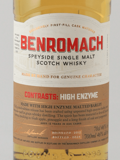 Benromach High Enzyme 2012 - Bottle Of Japan