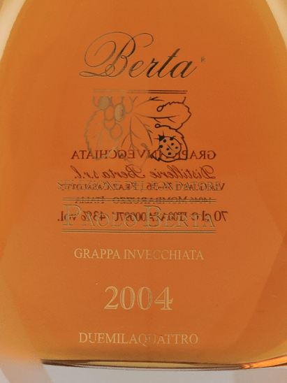 Berta Paolo Berta 2004 - Bottle Of Japan