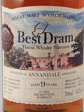 Load image into Gallery viewer, Best Dram Annandale 9 Year Old 2015 - Bottle Of Japan