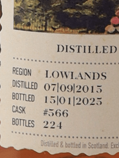 Best Dram Annandale 9 Year Old 2015 - Bottle Of Japan