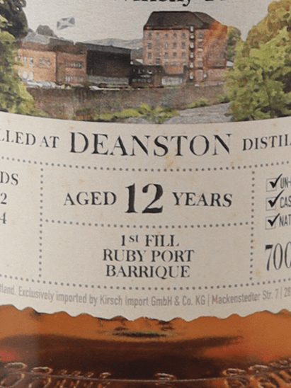 Best Dram Deanston 12 Year Old 2012 - Bottle Of Japan