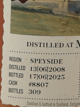 Load image into Gallery viewer, Best Dram Mannochmore 17 Year Old 2008 - Bottle Of Japan