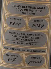 Load image into Gallery viewer, Big Peat 2010 Feis Ile 2025 - Bottle Of Japan
