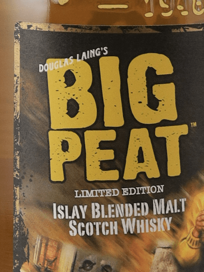 Big Peat Tindrum Gold Edition - Bottle Of Japan