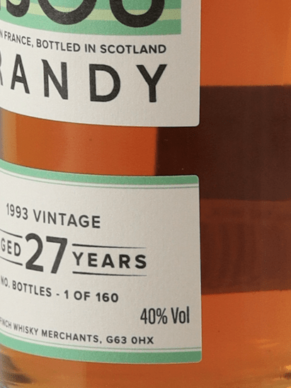 Bisou Brandy 27 Year Old 1993 - Bottle Of Japan