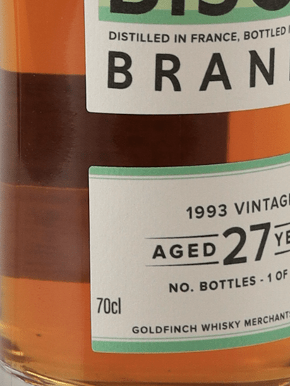 Bisou Brandy 27 Year Old 1993 - Bottle Of Japan