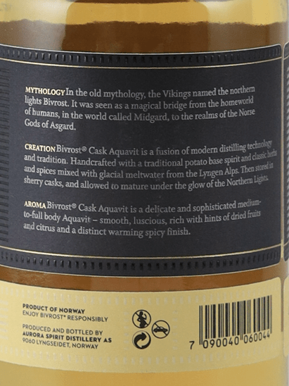 Bivrost Cask Aquavit - Bottle Of Japan