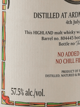 Load image into Gallery viewer, Black Adder Raw Cask Ardmore 12 Year Old 2011 Peated - Bottle Of Japan