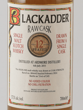 Load image into Gallery viewer, Black Adder Raw Cask Ardmore 12 Year Old 2011 Peated - Bottle Of Japan