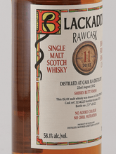 Load image into Gallery viewer, Black Adder Raw Cask Caol Ila 11 Year Old 2012 - Bottle Of Japan
